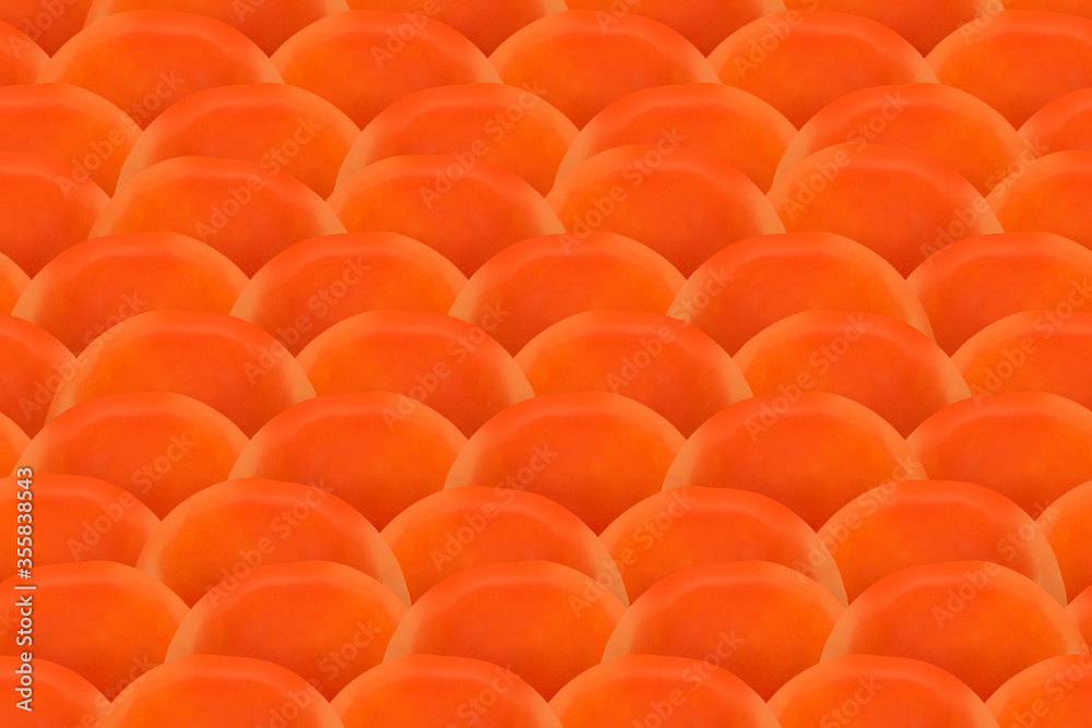 Obraz premium Seamless abstract background with lying ripe persimmons