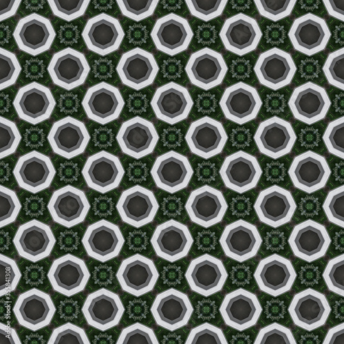 Pattern with small recurring motif