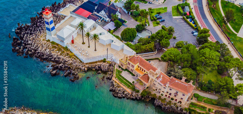 Foto aerial view of cascais