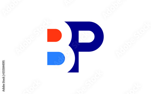 BP or PB Letter Initial Logo Design, Vector Template © usman