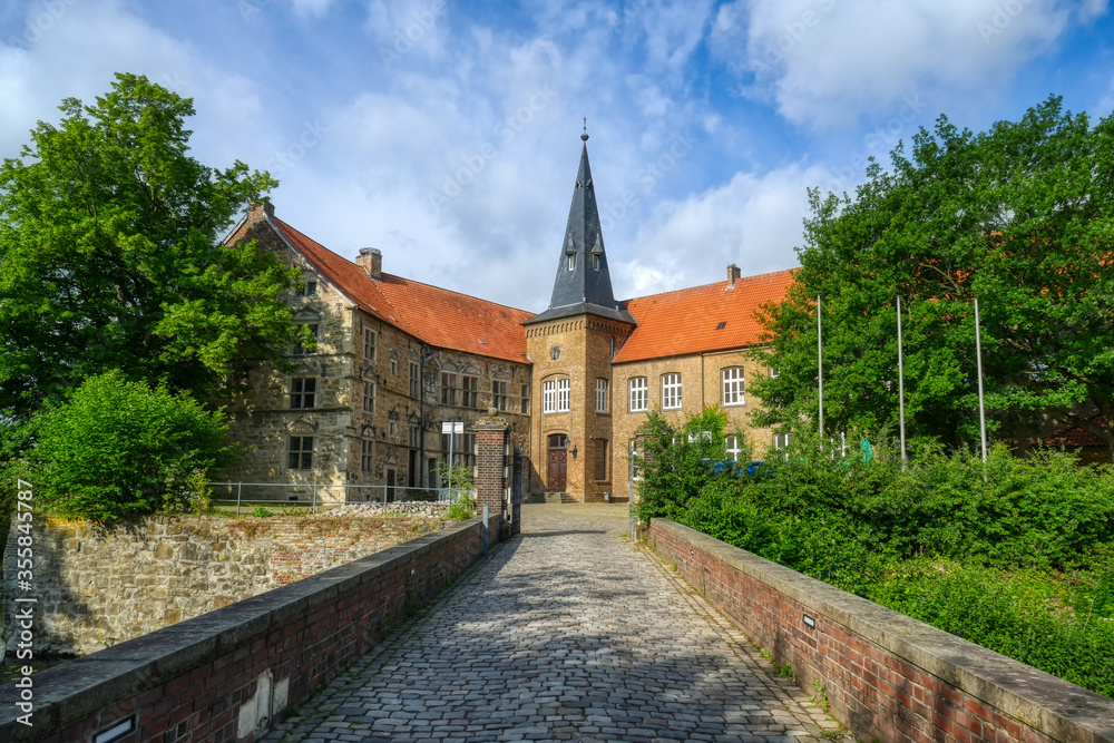 Wasserburg im Renaissance-Stil in Lüdinghausen Wasserburg im Renaissance-Stil in Lüdinghausen