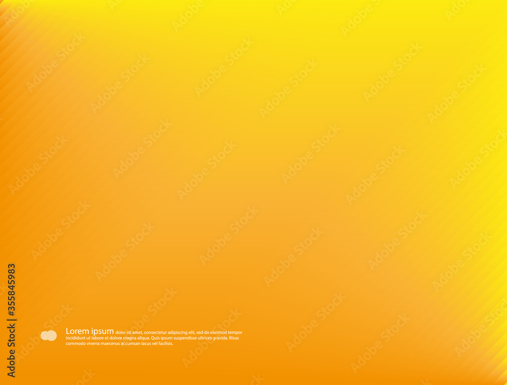 Abstract yellow gradient, background. Vector graphics.