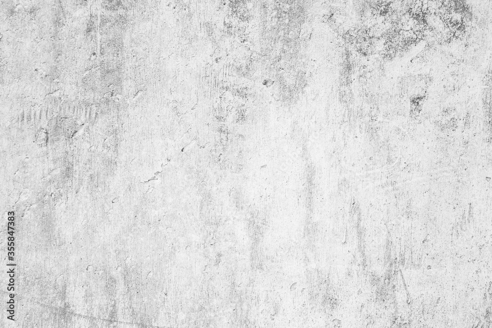 White concrete wall texture background. Building pattern surface clean polished. Abstract close up stone tone vintage rough, Grey natural grunge loft construction old antique, design work paper floor.