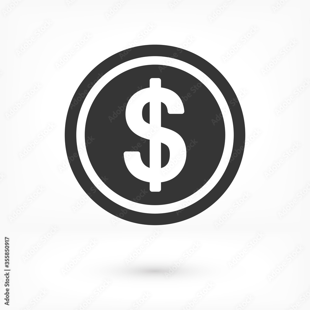 vector icon coin. lorem ipsum Flat Design JPG vector icon coin. lorem ipsum Flat Design JPG