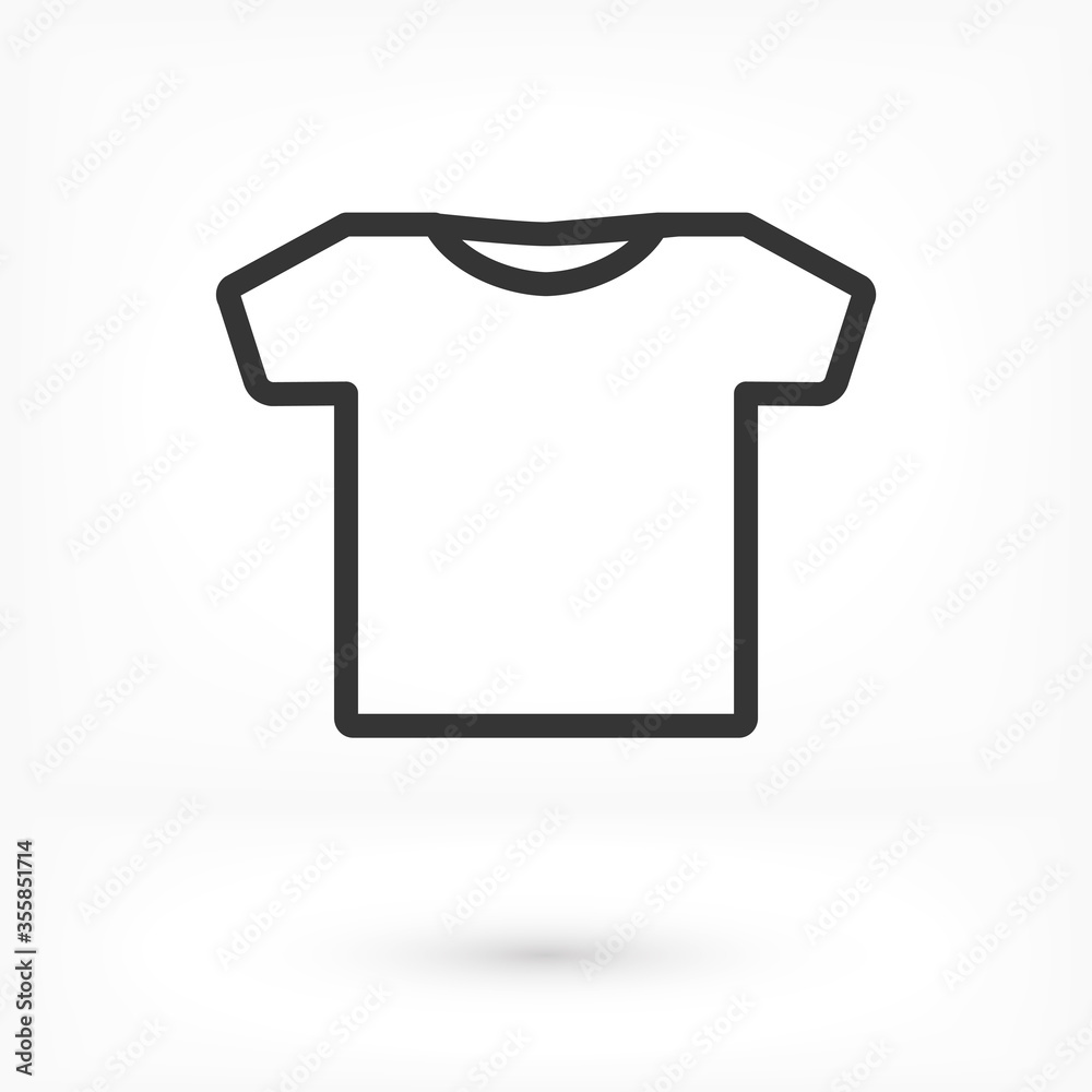 T-SHIRT line vector. lorem ipsum Flat Design JPG T-SHIRT line vector. lorem ipsum Flat Design JPG