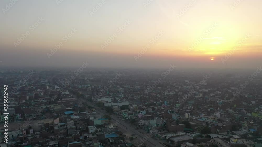 aerial view of the city aerial view of the city