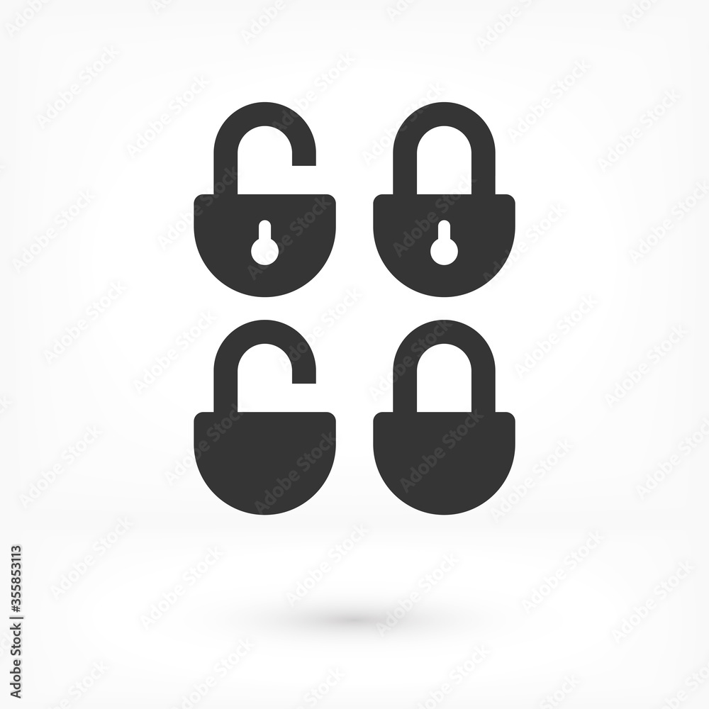 Lock vector icon . lorem ipsum Flat Design JPG Lock vector icon . lorem ipsum Flat Design JPG