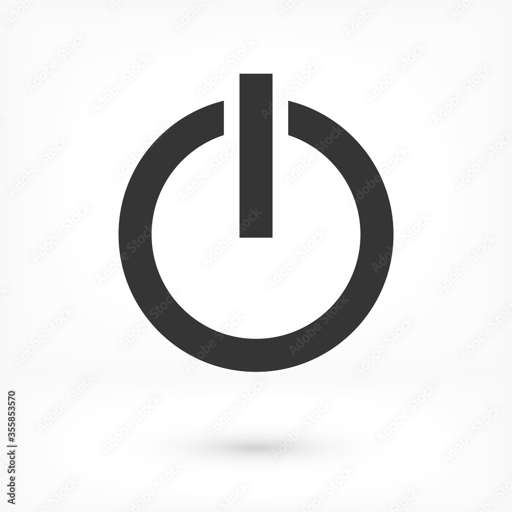 power off icon vector. lorem ipsum Flat Design JPG power off icon vector. lorem ipsum Flat Design JPG