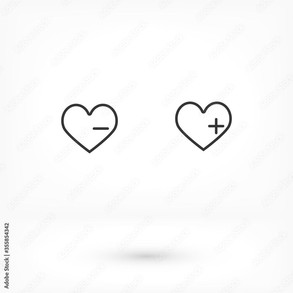 heart 10 eps bond icon design vector graphic