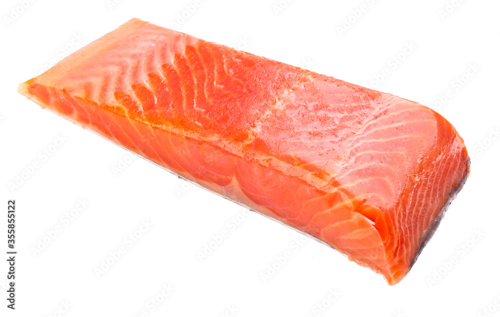 A piece of salted salmon A piece of salted salmon