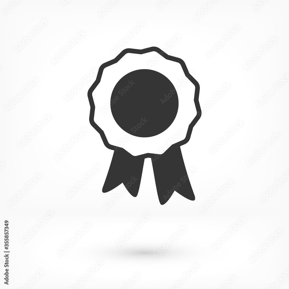 Medal, winner, winner flat vector icon. Breast cancer awareness. Black and white ribbon. vector icon World Breast Cancer Day concept. Vector illustration. vector icon Women's Health Concept Medal, winner, winner flat vector icon. Breast cancer awareness. Black and white ribbon. vector icon World Breast Cancer Day concept. Vector illustration. vector icon Women's Health Concept