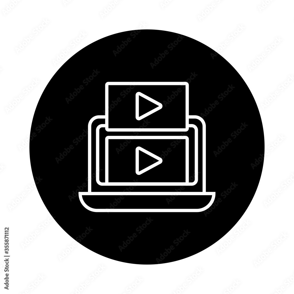laptop computer with media player line style laptop computer with media player line style