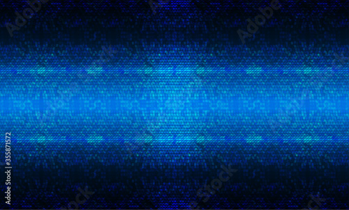blue led barcode background vector