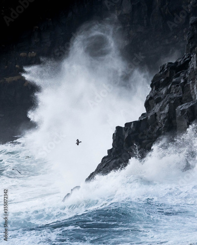 Waves at Gasadalur - Faroe Islands