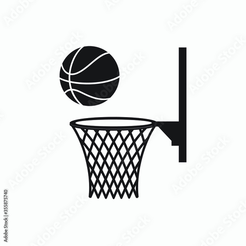 basketball icon vector