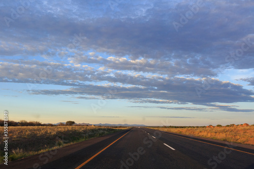 Namibia landscape flat © nielvdw