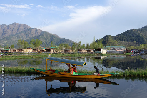 C-0014 Scenery on the lake
Taken in April 2019 at Lake Srinagar, India.
