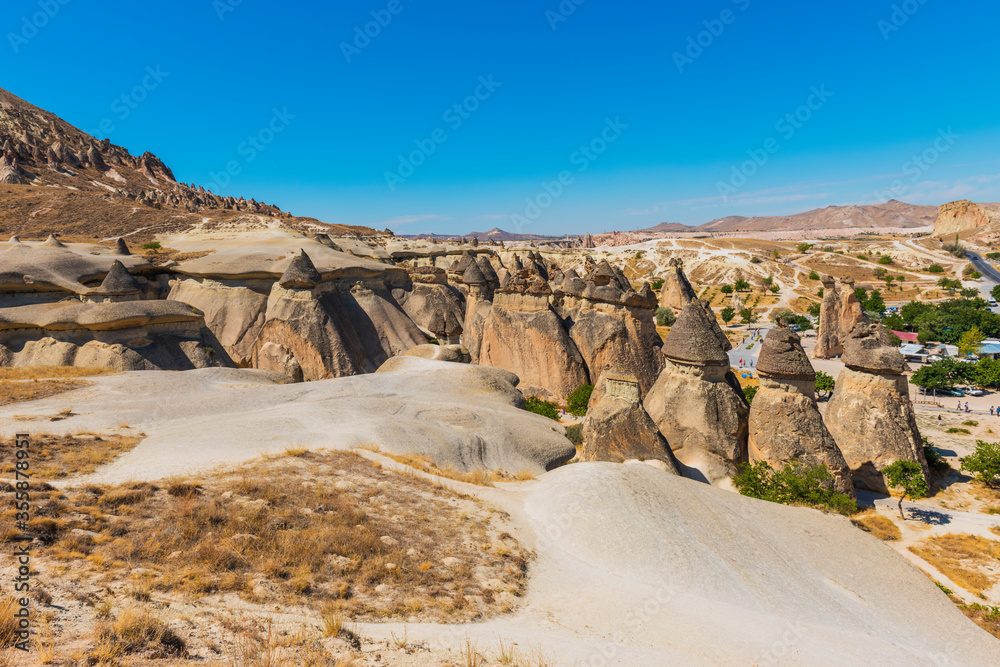 Pasabag Monks Valley with Fairy Chimneys and Mushroom Rock. Known for ...