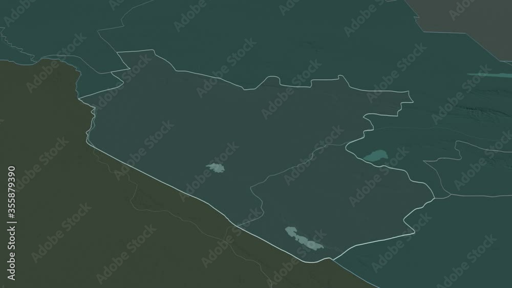 Bukhoro, region with its capital, zoomed and extruded on the administrative map of Uzbekistan in the conformal Stereographic projection. Animation 3D Bukhoro, region with its capital, zoomed and extruded on the administrative map of Uzbekistan in the conformal Stereographic projection. Animation 3D