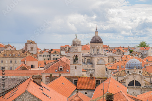 Dubrovnik old town, World heritage travelling destination in Croatia