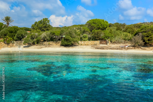 La Maddalena beach, Sardinian Emerald Coast, Italy. © marabelo