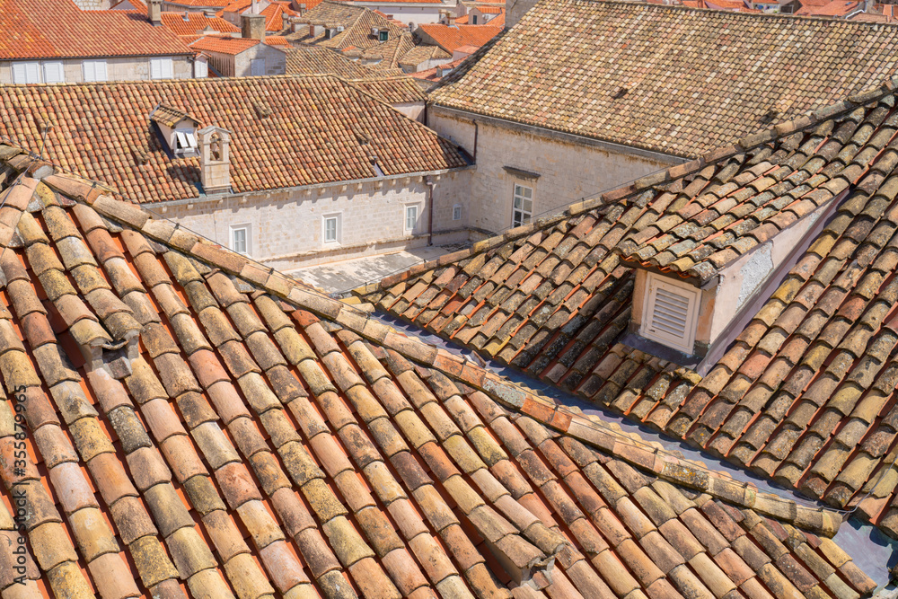 Dubrovnik old town, World heritage travelling destination in Croatia