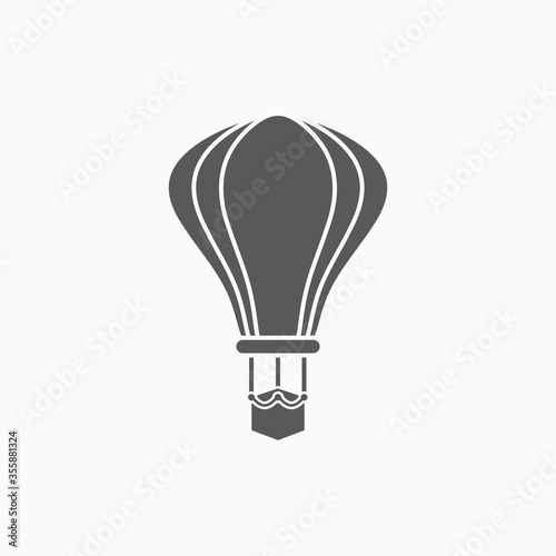 air balloon icon, balloon vector