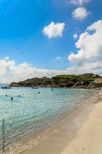 La Maddalena beach, Sardinian Emerald Coast, Italy.