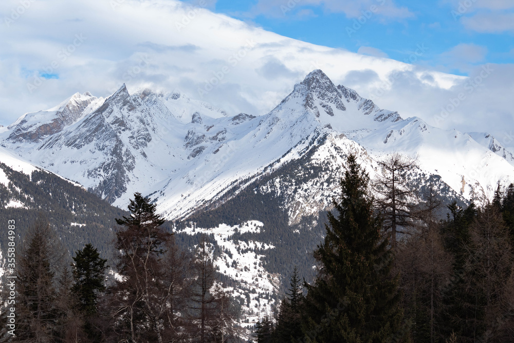 Pic des Alpes françaises en Savoie