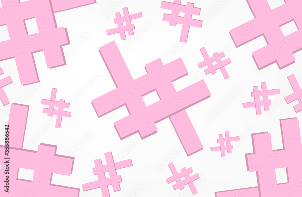 Obraz premium seamless pink pattern. vector illustration