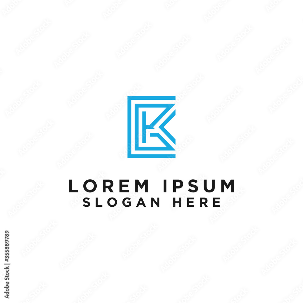 logo design K icon initial letter logo vector eps 10 - vector logo design K icon initial letter logo vector eps 10 - vector