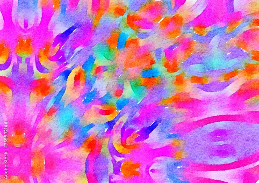 Watercolor paper background. Abstract Painted Illustration. Brush stroked painting.
Watercolor paper background. Abstract Painted Illustration. Brush stroked painting.
