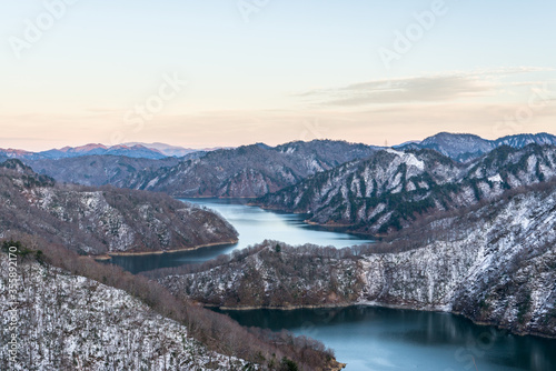 田子倉ダム 只見線沿線