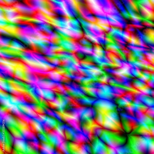 Abstract Psychodelic Vivid Rainbow Colorful, Wallpaper pattern paint, Flowing light strokes motion bright colorful smoke, Multicolor clouds, Rainbow cloudy pattern, Blurry gas, Foggy spectrum