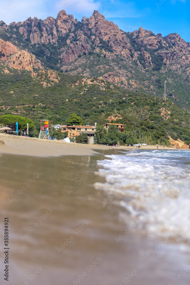 Cala Goloritze beach, Sardegna, Italy.
