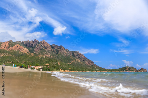 Cala Goloritze beach, Sardegna, Italy.