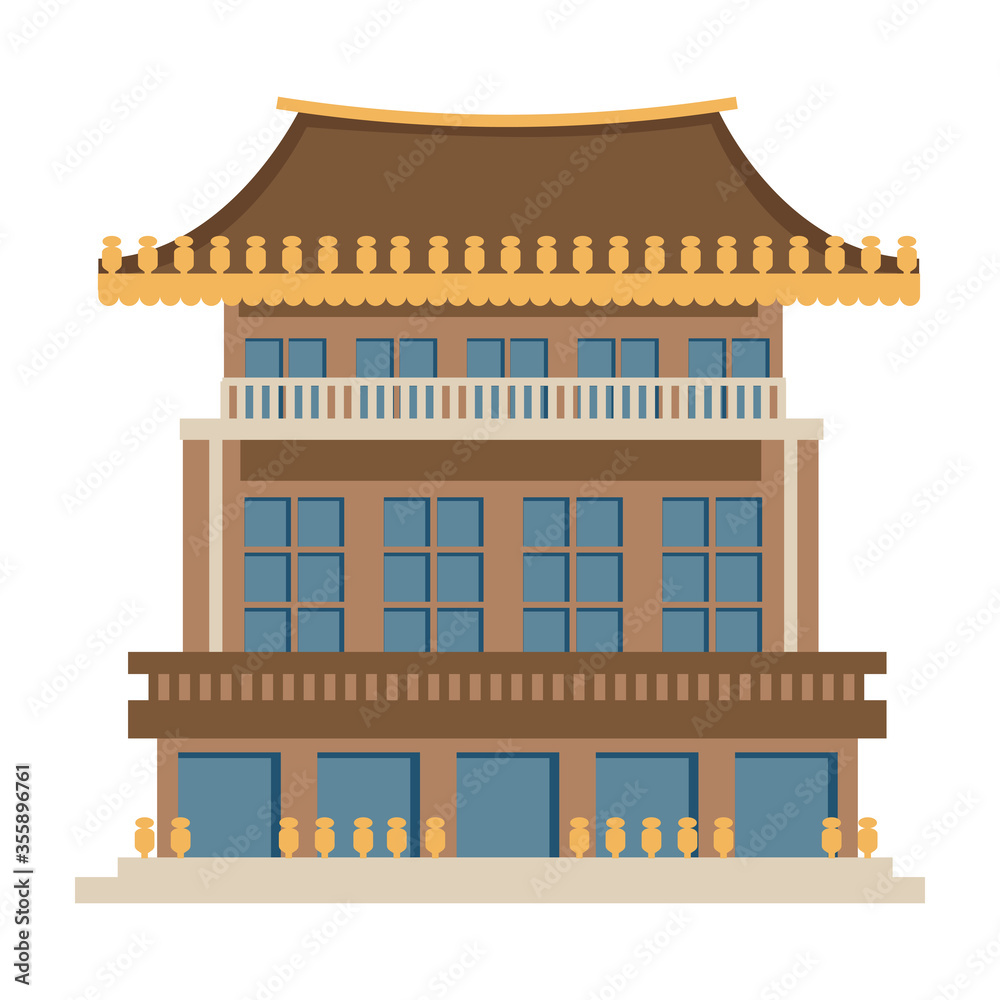 Chinese architecture asian construction, sightseeing and touristic landmark Chinese architecture asian construction, sightseeing and touristic landmark