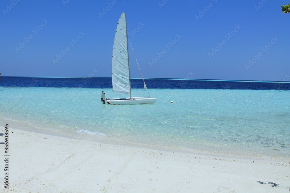 Fototapeta premium Fabulous beaches in the Maldives.