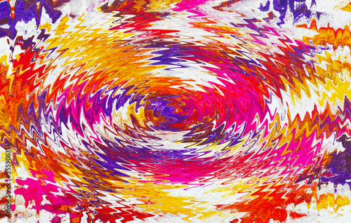 Abstract multicolored and marble painting  wall, Texture noise stripe retro background, Synaesthesia modern art digital paint blurred for background