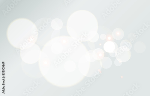 Bokeh background. Soft light effect wallpaper. Abstract background bokeh blurred. Shiny bokeh light effect. Vector illustration.