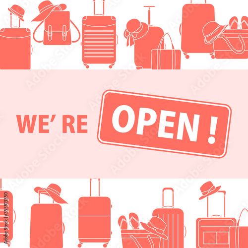 Open Travel agencies Ticket booking Fly Returned