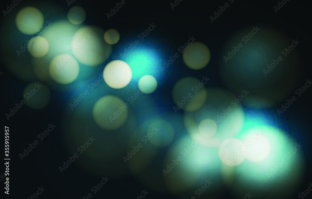 Bokeh Luxury background. Soft light effect wallpaper. Abstract background bokeh blurred. Shiny bokeh light effect. Vector illustration.