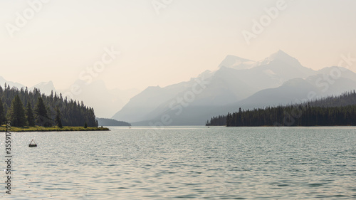 maligne lake views, Jasper National Park, Alberta, Canada