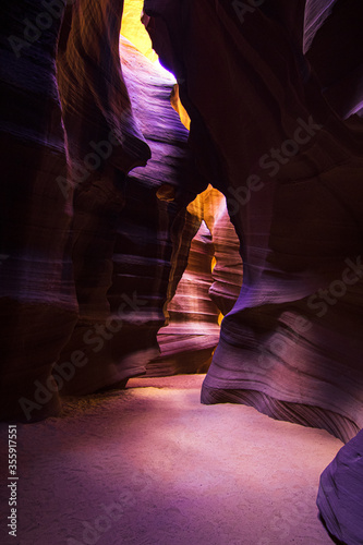 Photography Upper Antelope Canyon mit Lightbeams, Page, Roadtrip, Slot Canyon