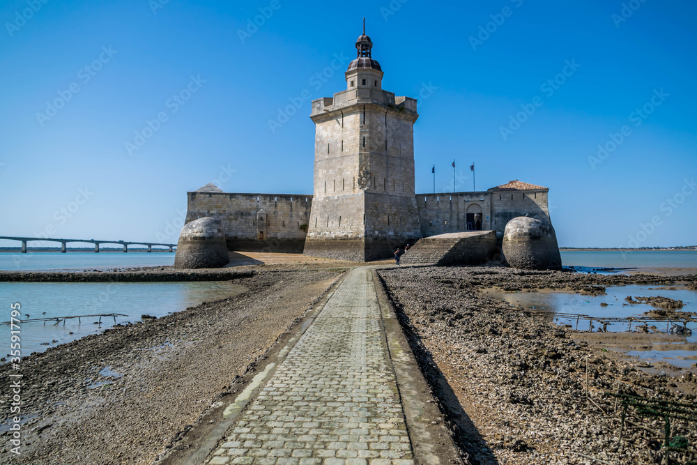 Fort Louvois, Charente-Maritime, Nouvelle-Aquitaine - France.	