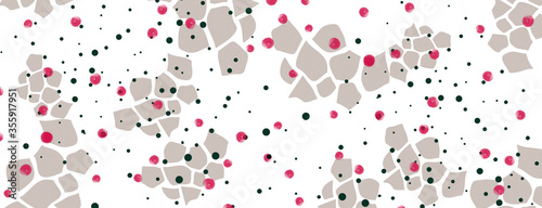 Wallpaper Mural Billboard banner. Watercolor effect. Sale banner for web page, mobile phone, social media. Offer discount template design. Horizontal banner. Geometric shapes. Grunge. Torontodigital.ca