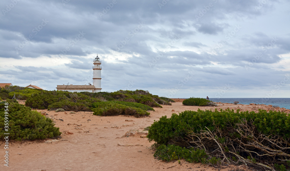 Leuchtturm am südlichsten Punkt Mallorcas