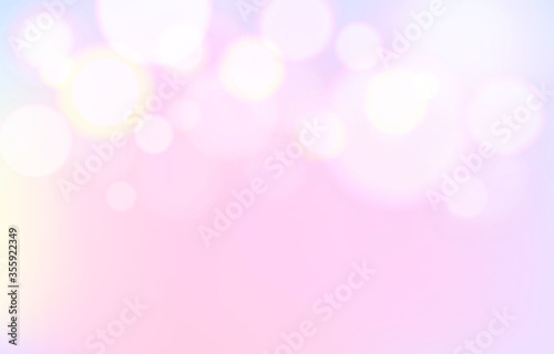 Soft blue bokeh background. Soft blur light effect wallpaper. Abstract background bokeh blurred. White shiny bokeh light effect. Vector illustration.