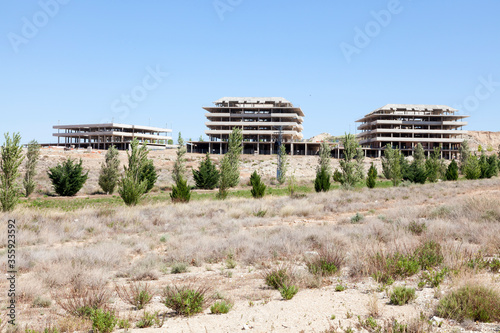 Edificios en construcción