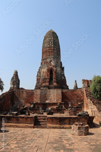 Temple    Ayutthaya  Tha  lande